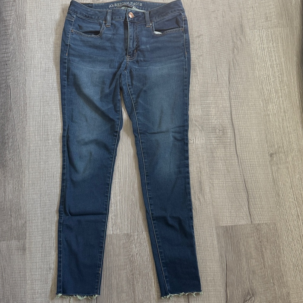 American Eagle Outfitters Dark Blue Jeans